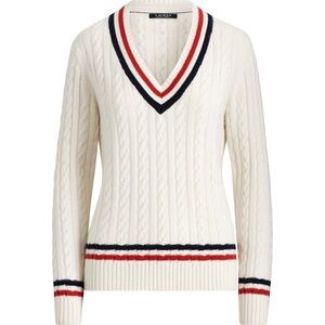 Lauren Ralph Lauren Cricket Sweater M ASO Kate Middleton